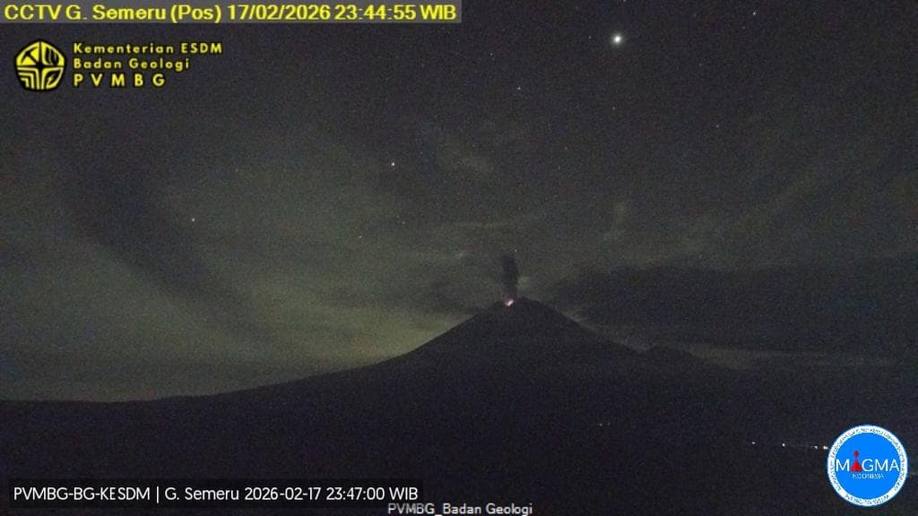 Malam yang Bergejolak: Detik-Detik Semeru Mengeluarkan Amarahnya Kembali